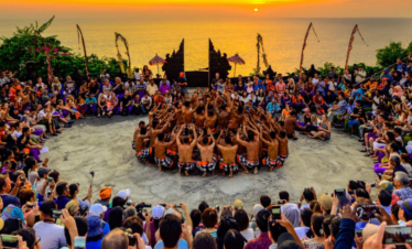 Sunset at Uluwatu Temple with Kecak Dance Performance